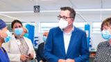 Victorian Premier Daniel Andrews meets Werribee Mercy Hospital (WMH) Rapid Access Hub (RAH) staff